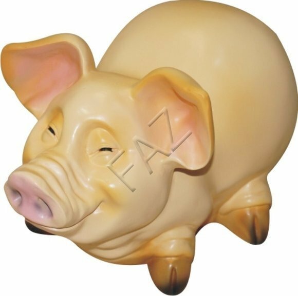 Design Schwein Skulpturen Figur Garten Skulptur Statue Dekoration Figuren