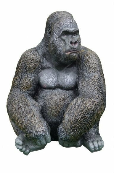 Design Gorilla Figur Statue Skulptur Figuren Skulpturen Garten