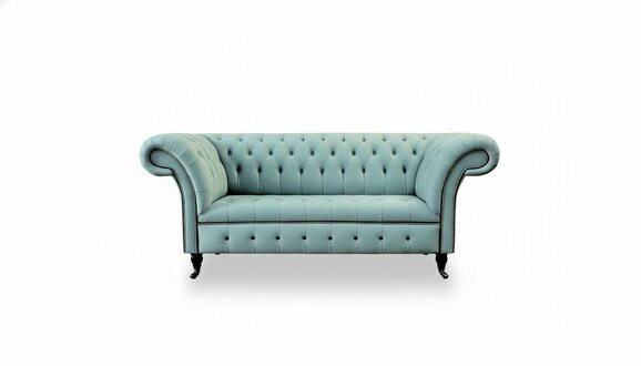 Chesterfield 2 Sitzer Grün Wohnzimmer Modern Design Sofa Kreative Möbel