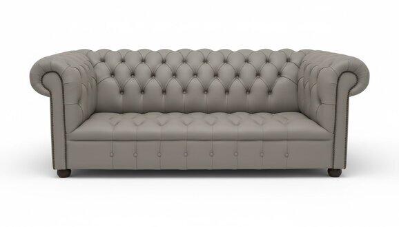 Chesterfield 3er Sitz Polster Sofa Couch Wohnzimmer Möbel Sofas Textil