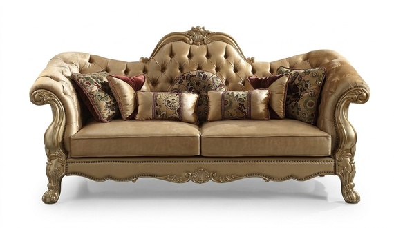 Chesterfield 3 Sitzer Relax Club Sofas Lounge Sofa Textil Polster Couch Stoff