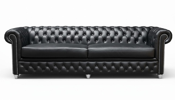 Chesterfield 3 Sitzer XXL Polster Sitz Couch Sofa Garnitur Big Couchen 2016-22