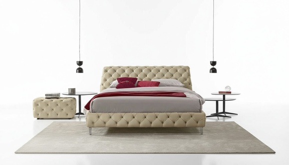 Chesterfield Bett Luxus Betten Holz Bettrahmen Möbel Design Modern Bettgestelle
