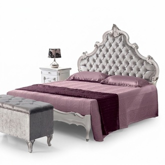 Chesterfield Bett Polster Design Luxus Doppel Hotel Betten Italienische Holz