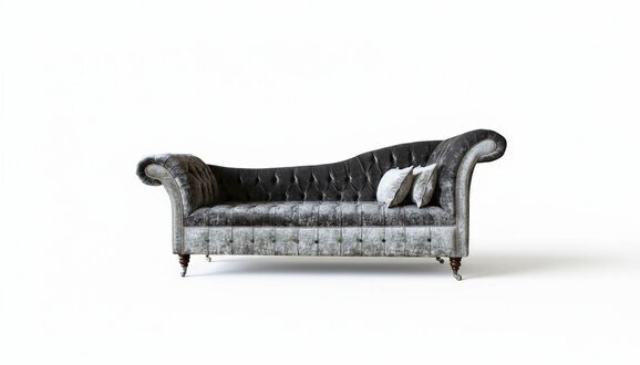 Chesterfield Chaise Lounge Wohnzimmer Modern Couchen Sofa Luxus