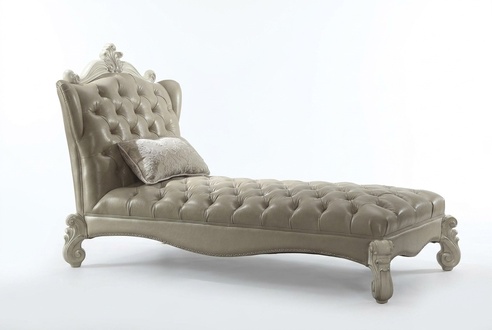 Chesterfield Chaiselongues Sofa Liege Chaise Deko Club Relax Liegen Leder
