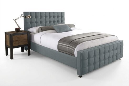 Chesterfield Design Englisches 140/160/180x200 Betten Turkis Doppelbett