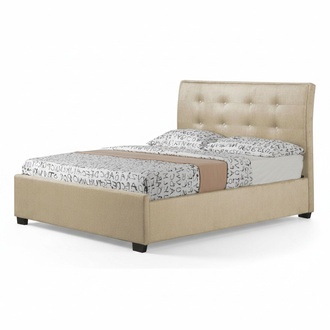 Chesterfield Design Polster Englisches Bett Grau Betten 160/180x200