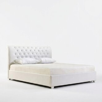 Chesterfield Designer Bett Kunstleder Schlafzimmer Polster 140/160/180/200 cm