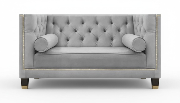 Chesterfield Designer Sofa Zweisitzer Couch Wohnzimmer Luxus Einrichtung