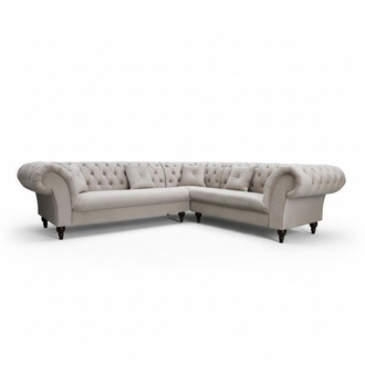 Chesterfield Ecksofa Preston Sofa Couch Wohnlandschaft Ecksofa Eck Design Neu