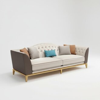 Chesterfield Edelstahl Couch Sitz Leder Wohnzimmer Polster Sofa 3+2 Garnitur