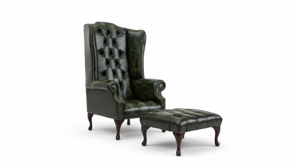 Chesterfield Leder Sessel Sofa Polster Sofas Design Luxus Couch Relax