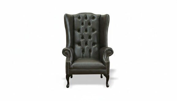 Fernseh Chesterfield Sessel Couch 1 Sitzer Sofa Textil Stoff Couchen Polster Neu
