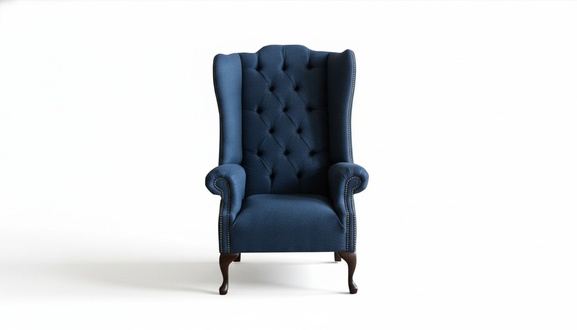 Chesterfield Sessel Textil Stoff Kreative Möbel Neu Wohnzimmer Modern