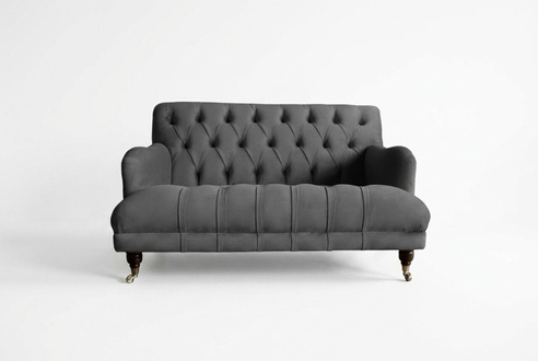Chesterfield Sofa 2 Sitzer Couch Polster Sofas Couchen Sitz Polster Garnitur Neu
