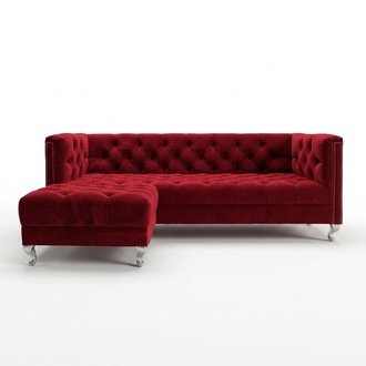 Chesterfield Sofa 3 SITZER Polster Designer Couchen Sofas Garnitur SLIII Sofa №5