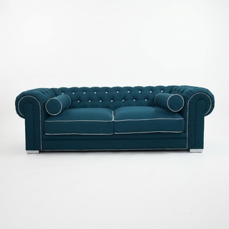 Chesterfield Sofa 3 SITZER Polster Designer Couchen Sofas Garnitur SL Sofa 24