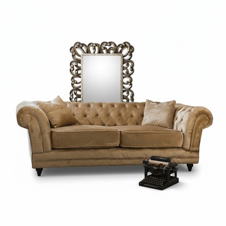 Chesterfield Sofa 3 SITZER Polster Designer Couchen Sofas Garnitur 2016-069