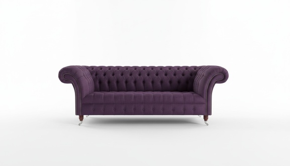 Chesterfield Sofa 3 SITZER Polster Designer Couchen Sofas Garnitur Neu 2016-053