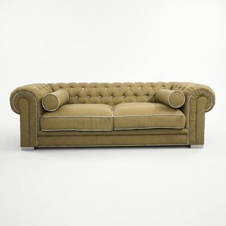 Chesterfield Sofa 3 SITZER Polster Designer Couchen Sofas Garnitur SL Sofa 29