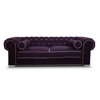 Chesterfield Sofa 3 SITZER Polster Designer Couchen Sofas Garnitur SL Sofa 27