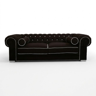 Chesterfield Sofa 3 SITZER Polster Designer Couchen Sofas Garnitur SL Sofa 26