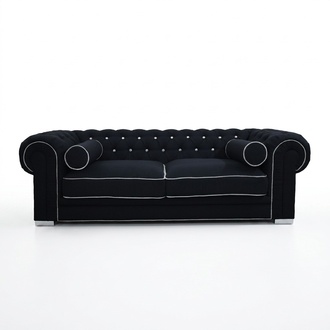 Chesterfield Sofa 3 SITZER Polster Designer Couchen Sofas Garnitur SL Sofa 25