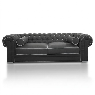Chesterfield Sofa 3 SITZER Polster Designer Couchen Sofas Garnitur SL Sofa 22