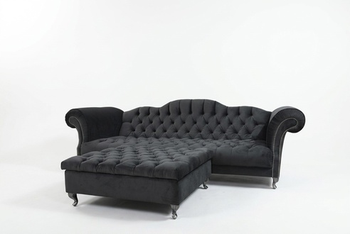 Chesterfield Sofa 3 SITZER Polster Designer Couchen Sofas Garnitur SL Sofa 4