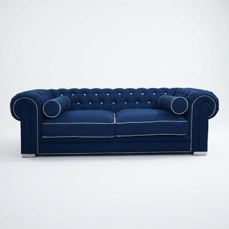 Chesterfield Sofa 3 SITZER Polster Designer Couchen Sofas Garnitur SL Sofa 3 Neu
