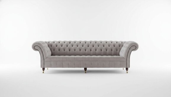 Chesterfield Sofa 4 SITZER XXL Polster Designer Couchen Sofas Garnitur 2016-054
