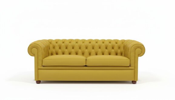 Chesterfield Sofa Couch Leder Sofas Couchen Polster Sitz Garnitur 3 Sitzer Neu