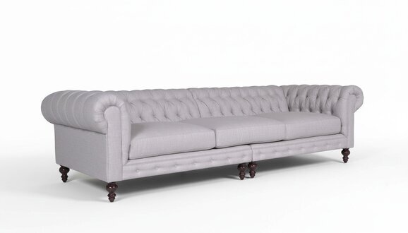 Chesterfield Sofa Couch Polster Garnitur 5 Sitzer Big XXL Sofas Couchen 2016-20