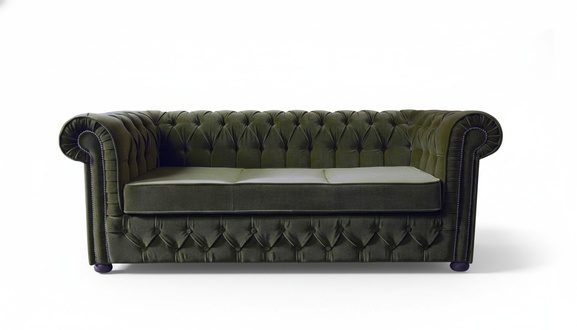 Chesterfield Sofa Couch Polster Designer 3 Sitzer Garnitur Sofas Neu CHESTER 3