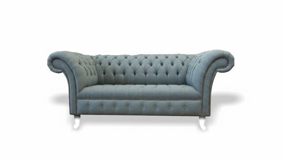 Chesterfield Sofa Couch Polster Designer 2 Sitzer Garnitur Sofas Zweisitzer Neu