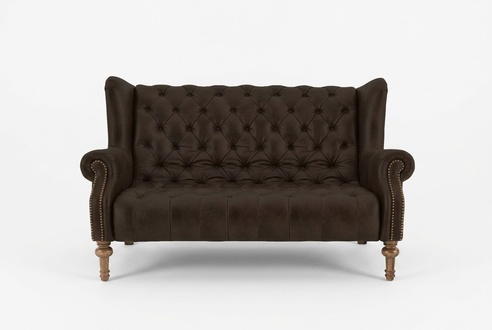 Chesterfield Sofa Couch Polster Stoff Leder Polster Garnitur Couchen