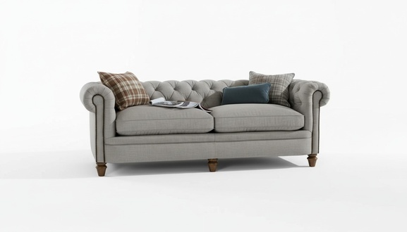 jvmoebel ® - Leder Sofa Couch - Rote Polster Dreisitzer Couch Garnitur