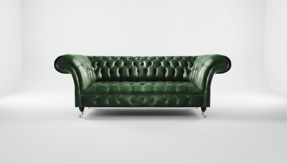 Chesterfield Sofa Dreisitze Design Möbel Wohnzimmer Luxus Couch Polstermöbel