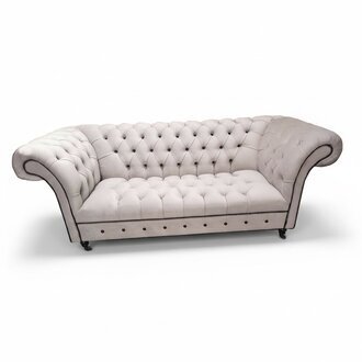 Chesterfield Sofa Dreisitzer Sofas Polster Textil Couchen Modern