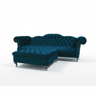 Chesterfield Sofa Polster Designer Couchen Sofas Garnitur Couch SLIII Sofa №49
