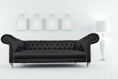 Chesterfield Sofa Polster Designer Couchen Sofas Garnitur Textil Stoff Textil 19