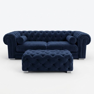 Chesterfield Sofa Polster Designer Couchen Sofas Garnitur Couch SLIII Sofa №44