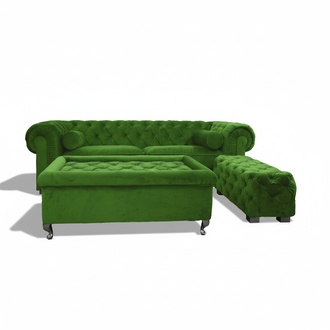 Chesterfield Sofa Polster Designer Couchen Sofas Garnitur Couch SLIII Sofa №27