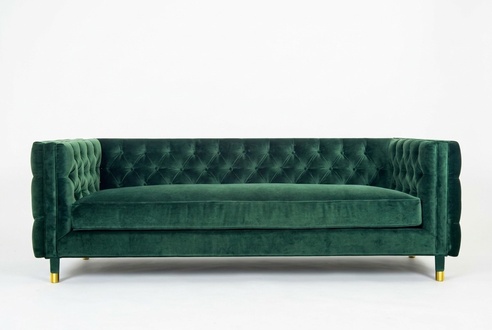Chesterfield Sofa Wohnzimmer Stoffsofa Couch Polster Sitz Garnitur 3er Sofas Neu