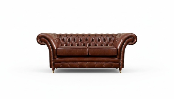 Chesterfield Sofa Zweisitzer Couch Wohnzimmer Polstermöbel Neu Einrichtung