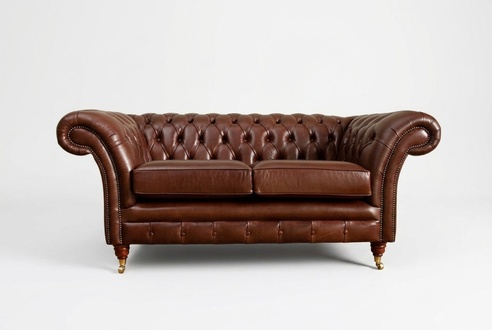 Chesterfield Sofa Zweisitzer Klassische Sofas Couch Ledersofa Couchen