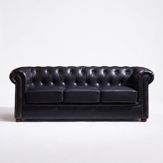 Chesterfield Sofagarnitur Polster 3+2+1 Wohnzimmer Couch Design Neu
