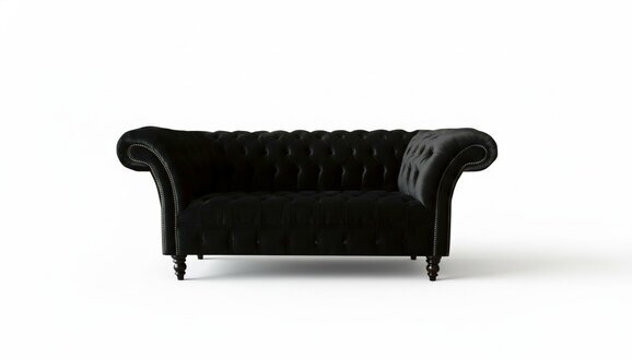 Chesterfield Zweisitzer Sofa 2 Sitzer Klassische Neu Couchen Sofas Polster Neu