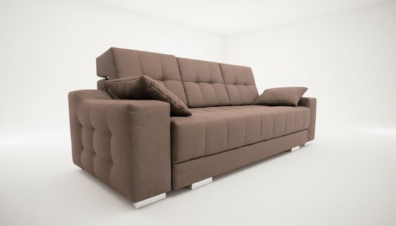 Couch Schlafsofa Sofa Couchen Polster Multifunktion 3 Sitzer Bettfunktion